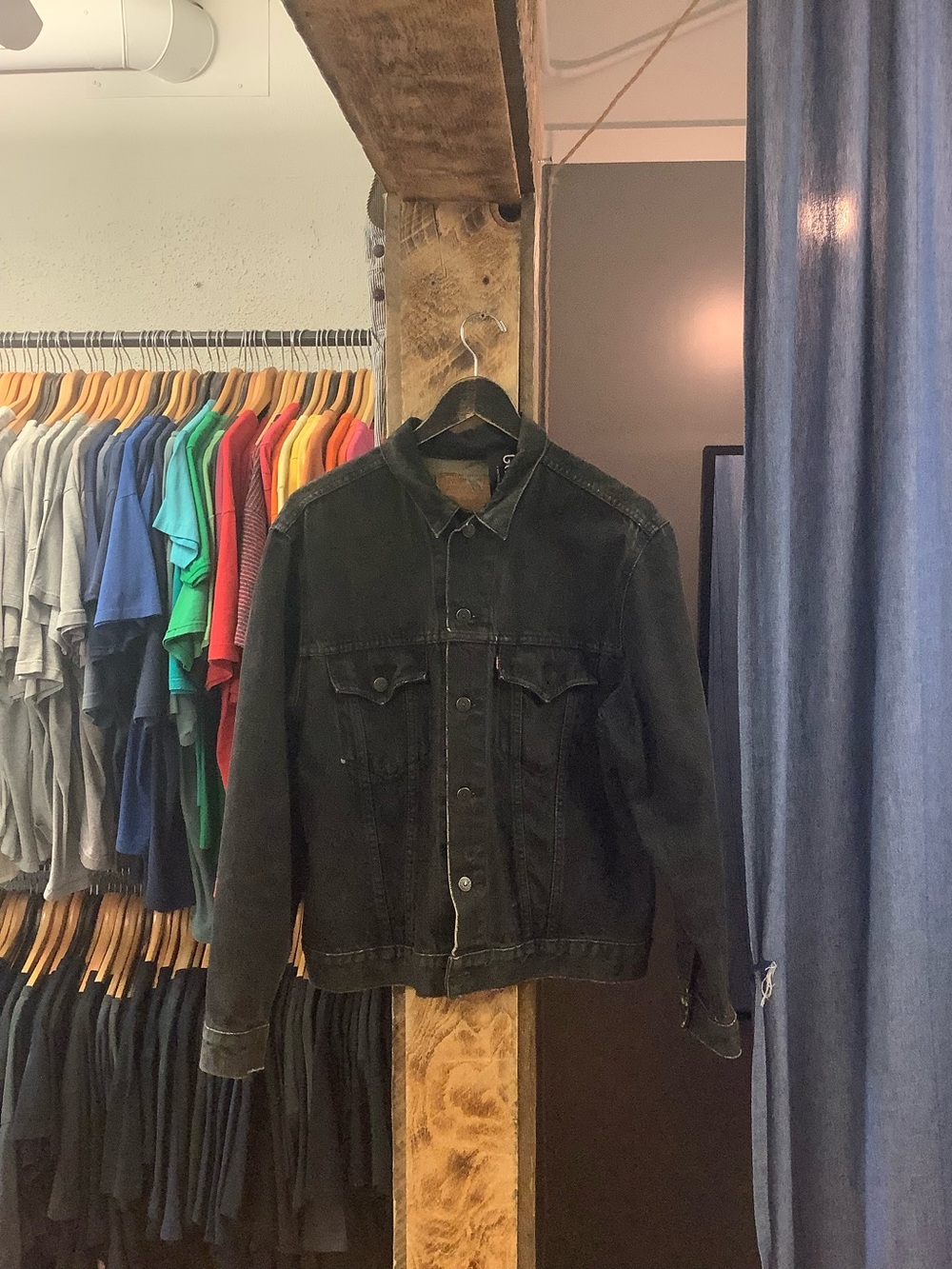 Vintage Levi’s Strauss Black Denim Jacket